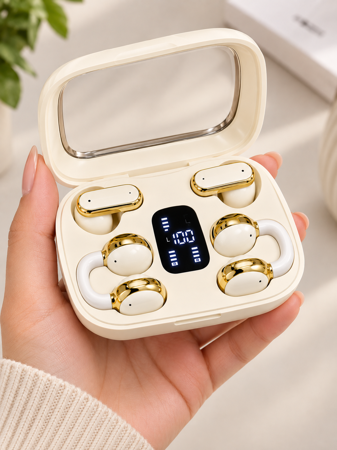 A284 audifono duo estuche Gold Q10